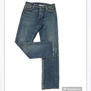 Burberry Brit Iconic 💯%Cotton Straight Leg Boot Cut Jean Size 29 R
